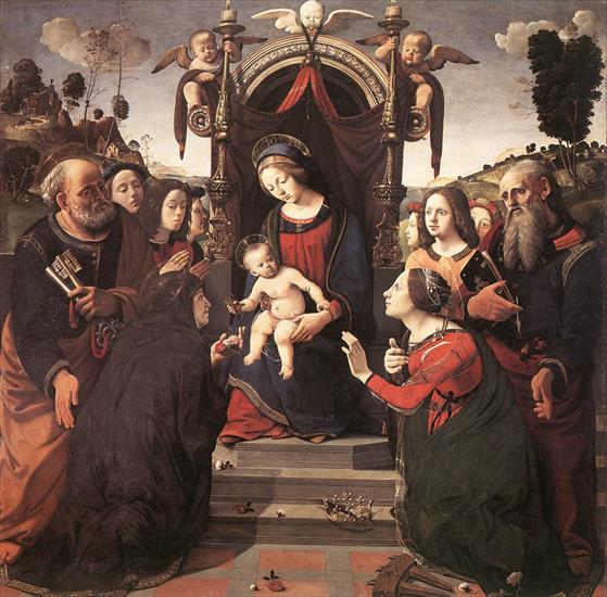 Cosimo Piero di 1462-1521 - Piero_di_Cosimo_Mystical_Marriage_of_St_Catherine_of_Alexandria_1493.jpg