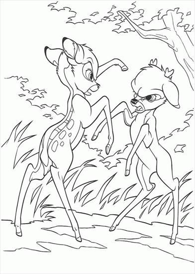 Bambi - Bambi - kolorowanka 75.GIF