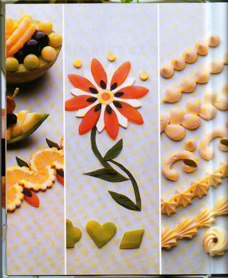 Książka dekorowanie potraw - ozdabianie dekorowanie potraw garnierowanie food dekoration deco str 1 3.JPG