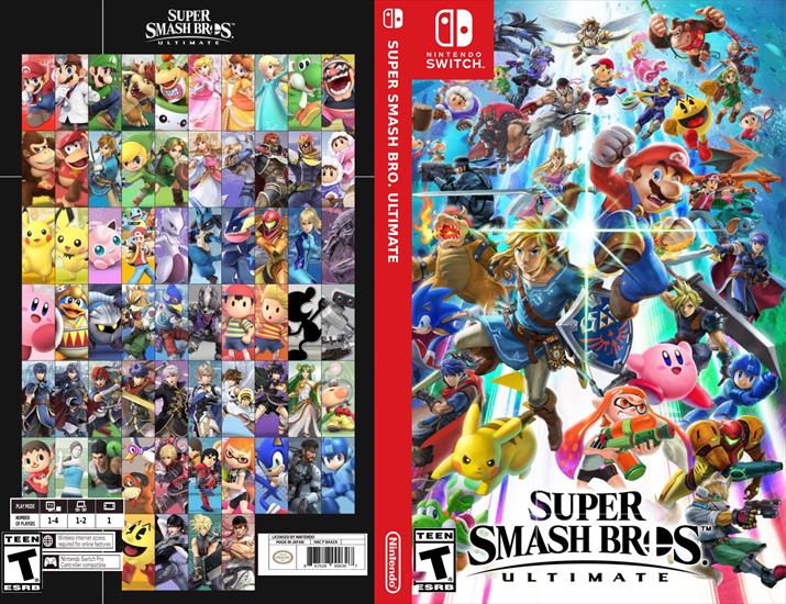  Cover Nintendo Switch - Super Smash Bros Ultimate Nintendo Switch - Cover.jpg