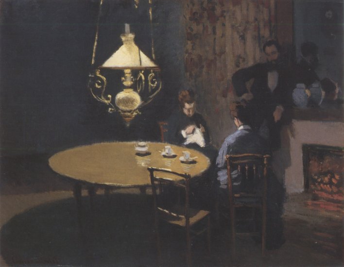 Obrazy - 038. An Interior after Dinner 1868-1869.jpg
