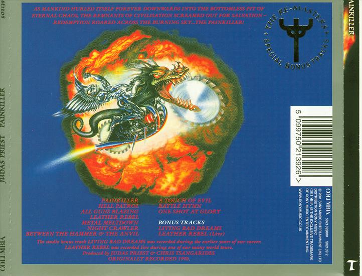      MUZYKA   - Judas Priest - 1990 Painkiller  The Re-Masters 2010 -B.jpg