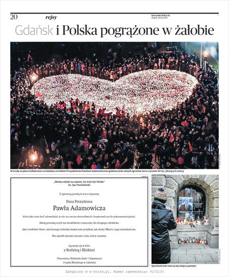 Paweł Adamowicz Dziennik Bałtycki wydanie specjalne po ataku - gazeta 15.png